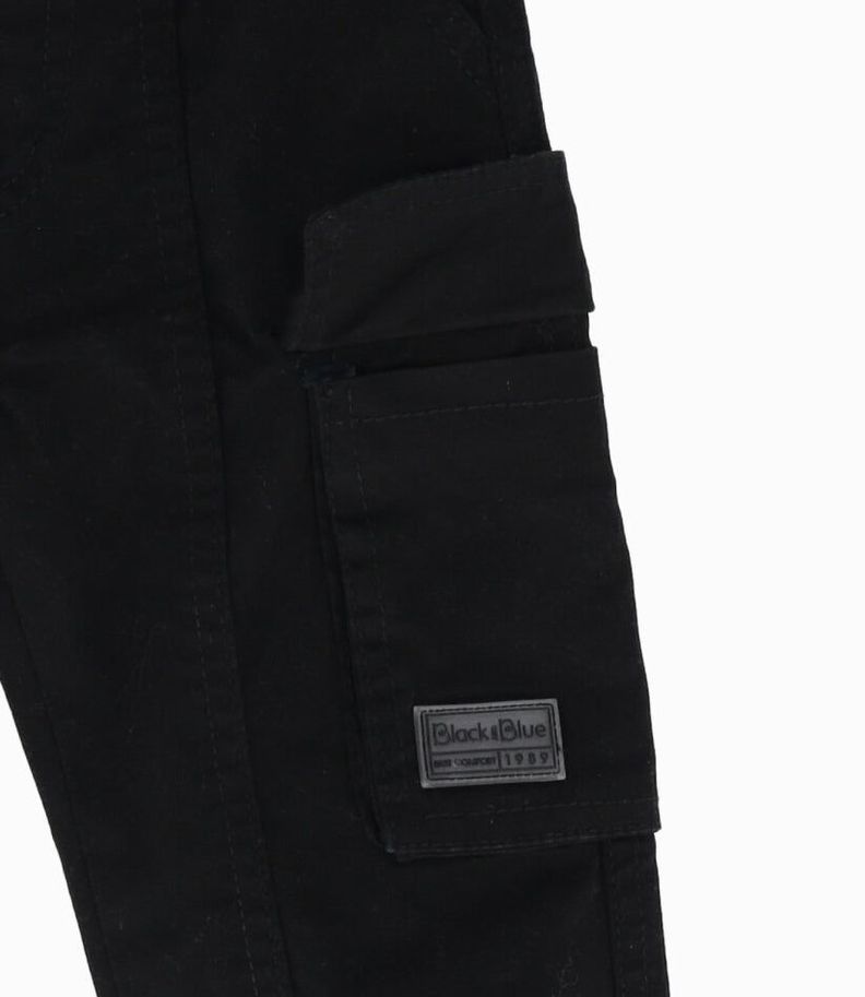 Pantalón bebés jogger negro Black and Blue-2