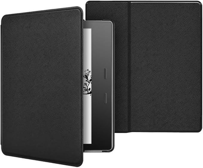 Funda Fibra Kindle Oasis Color Negro-0