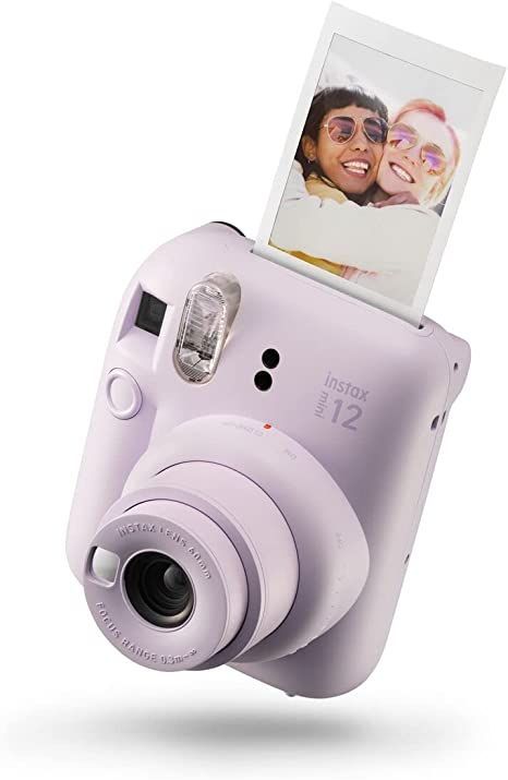 Cámara Instax Mini 12  Color Lila + 10 Films-1