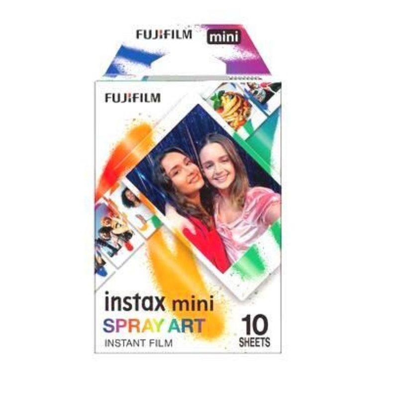 INSTAX MINI 10/PK SPRAY ART Blanco