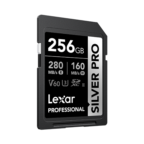 Tarjeta Lexar Professional SILVER PRO 256GB SDXC UHS-II Card-1