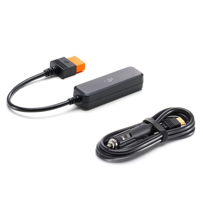 DJI Power Car Outlet to SDC Power Cable 12V/24V Gris