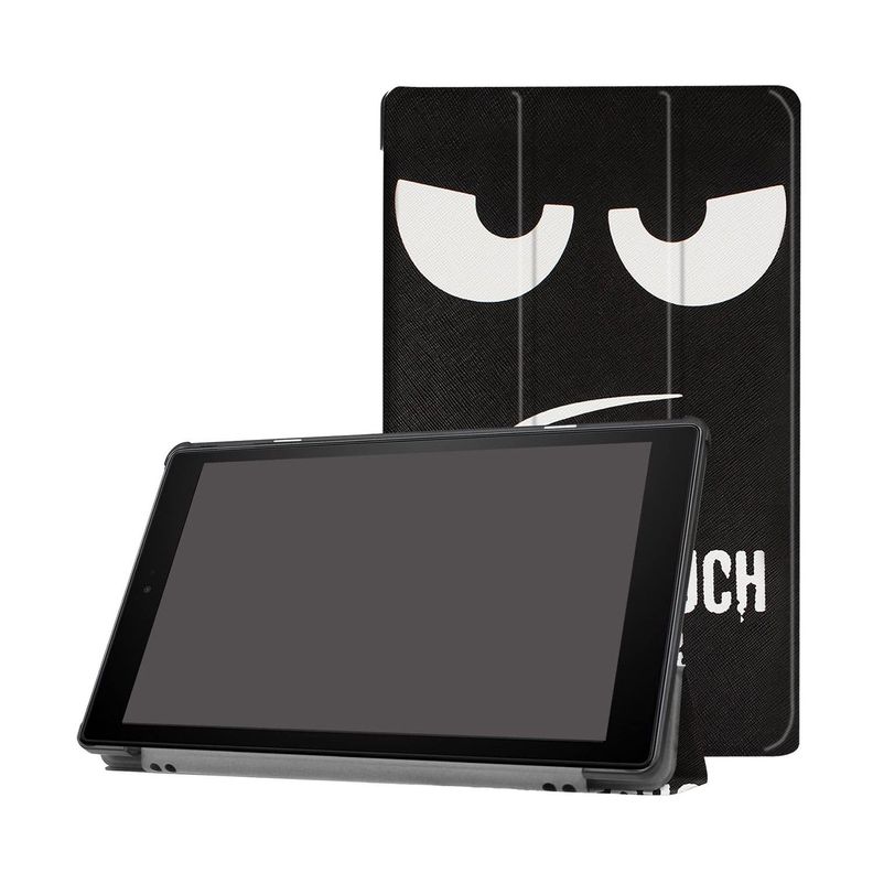 Funda Fibra Fire HD10 (9-10Gen) Diseño Negro-0