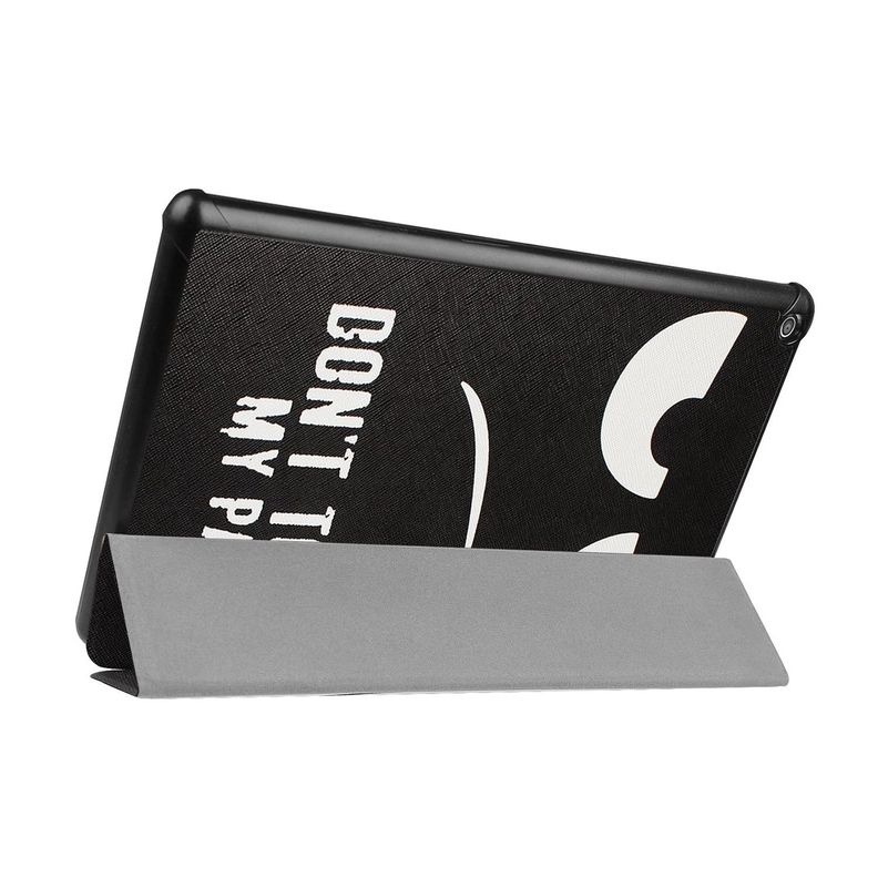 Funda Fibra Fire HD10 (9-10Gen) Diseño Negro-3