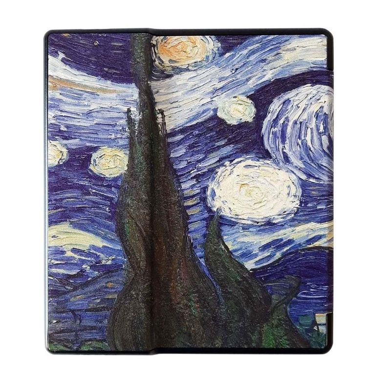 Funda Fibra Kindle Oasis Diseño Azul-1