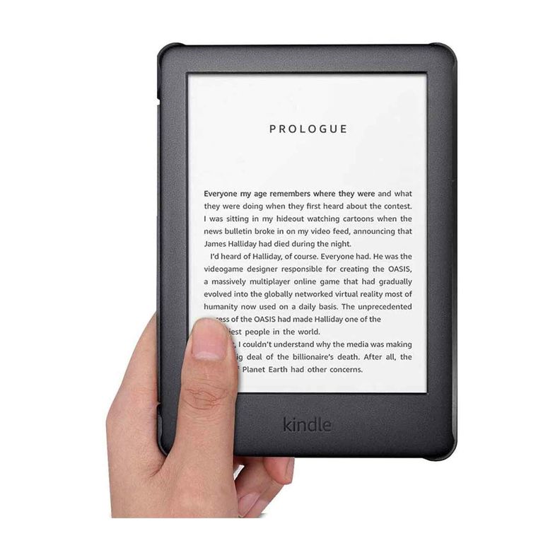 Funda Kindle 2019 - Diseño Negro-1