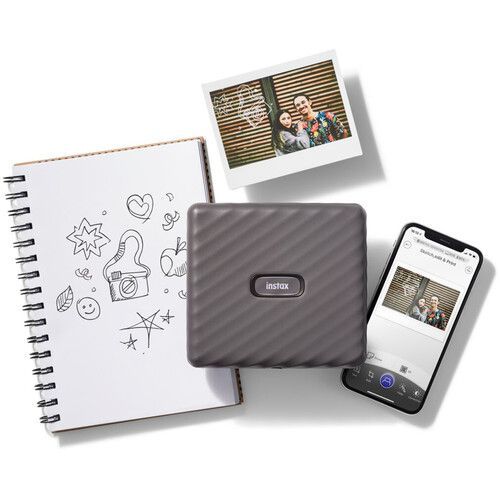 Instax Wide Link II Ash Mocha Gray-6