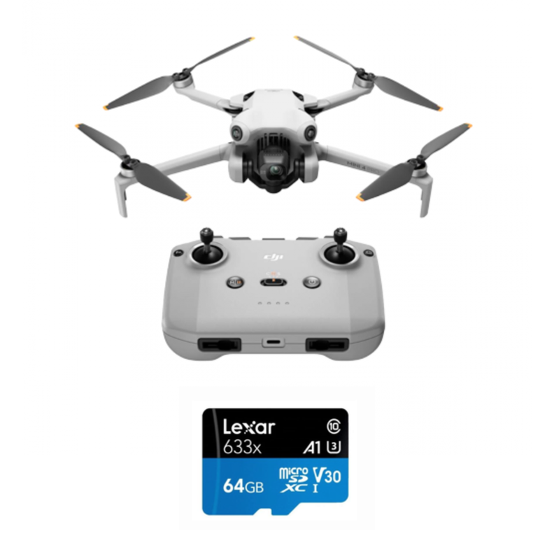 Drone DJI Mini 4 Pro + Tarjeta 64GB-0