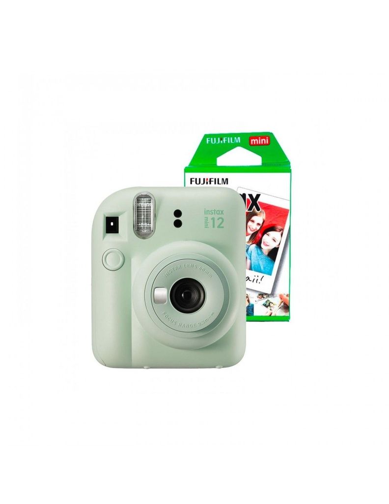 Cámara Instax Mini 12 Color Verde + 10 Films-0