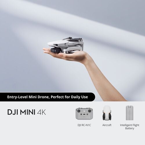 Drone DJI Mini 4K + Tarjeta de memoria 64GB-3