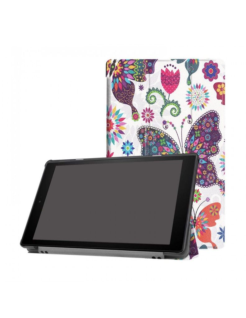 Funda Fibra Fire HD10 (9-10Gen) Diseño Blanco-0