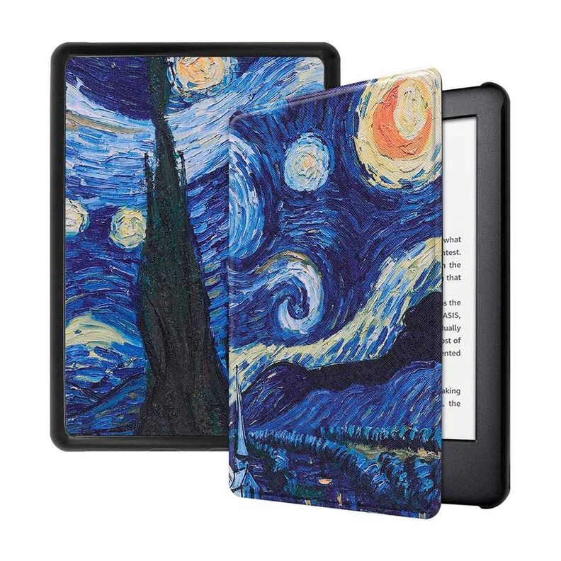 Funda Kindle 2019 - Diseño Azul-0