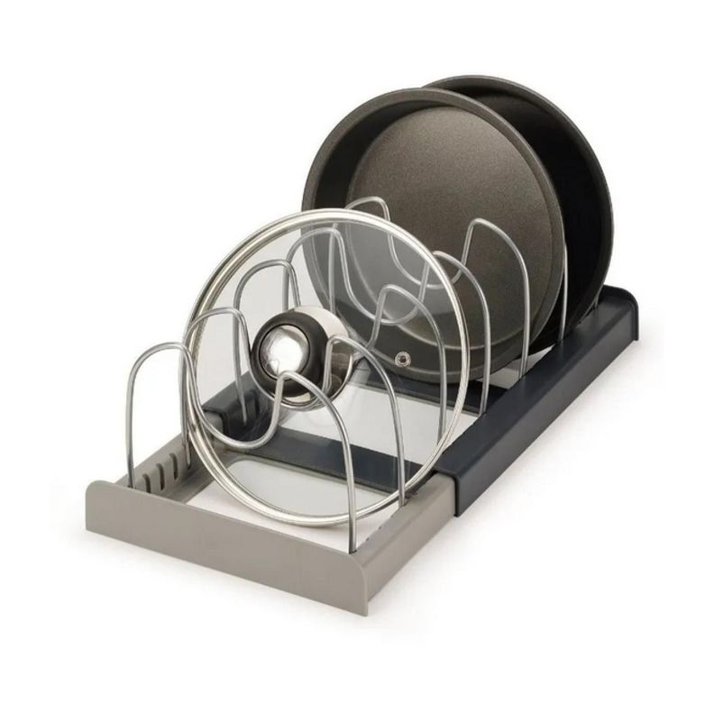 Escurridor Secador De Loza Platos Ajustable Negro-0