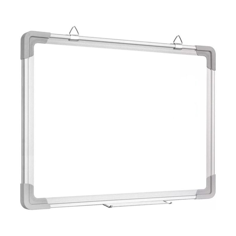 Pizarra Magnética Blanca Con Marco de Aluminio 30 x 40 cm-0