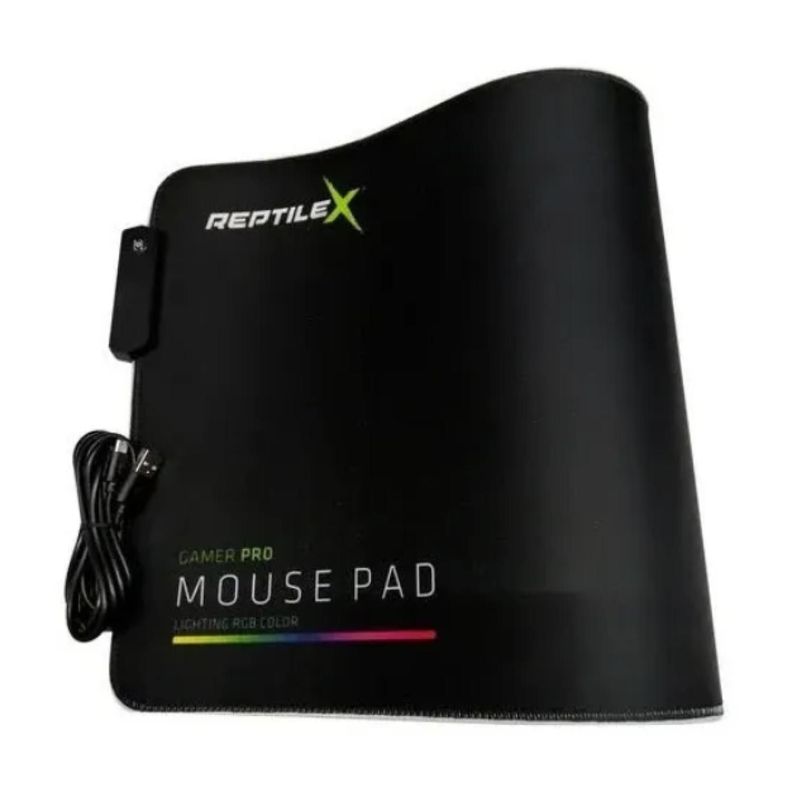 Mouse Pad Gamer Xl Antideslizante Alfombrilla Rgb 80x30cm Negro-1