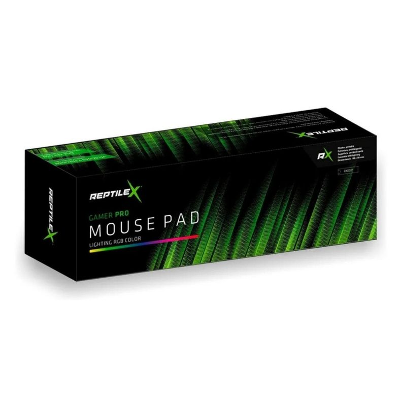 Mouse Pad Gamer Xl Antideslizante Alfombrilla Rgb 80x30cm Negro-3
