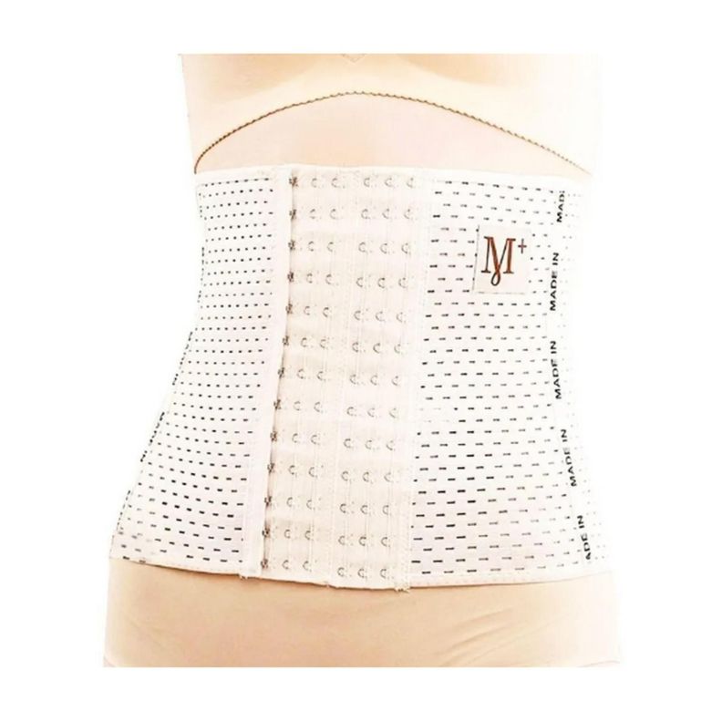 Faja Corset Ajustable Abdominal Cinturilla Mujer Beige-1