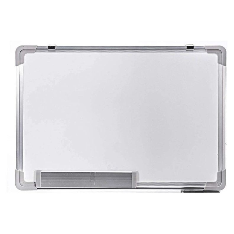 Pizarra Magnética Blanca Con Marco de Aluminio 35 x 50 cm-1