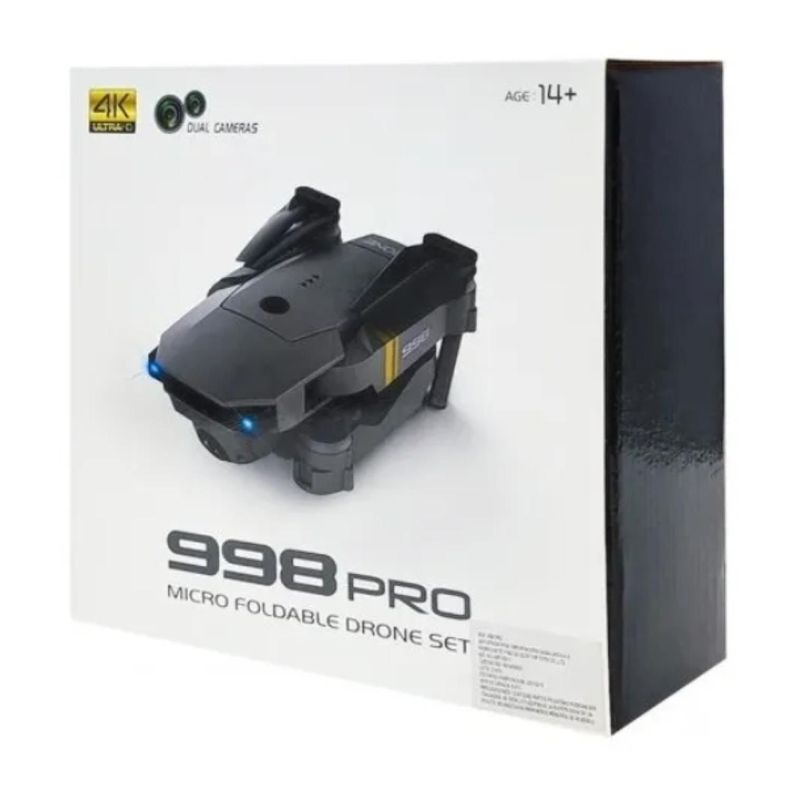Drone Con Camara Air Wifi Altitup App Para Celular Y Control Drone Set 998-3