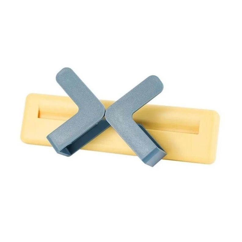 Soporte Colgante Tapa De Olla Estante Cocina Amarillo-0