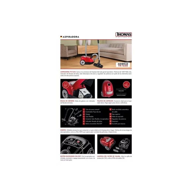 ASPIRADORA THOMAS TH-1640 1600W-3
