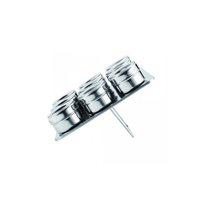  ESPECIEROS MASTER PRO 9 PIEZAS ACERO INOXIDABLE-3