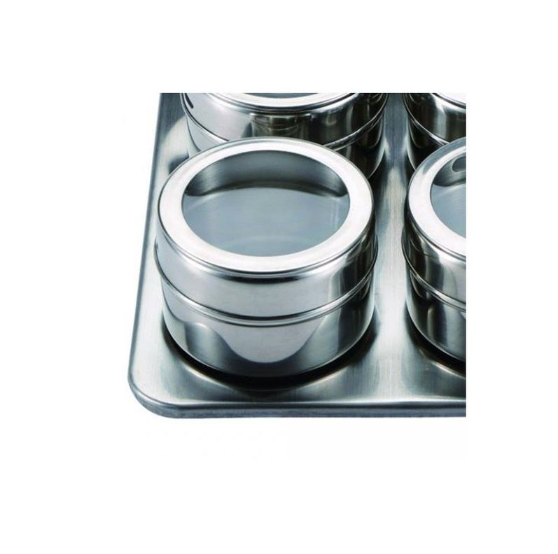  ESPECIEROS MASTER PRO 9 PIEZAS ACERO INOXIDABLE-5