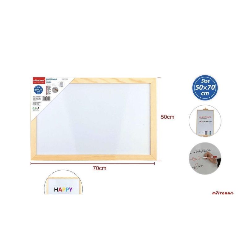 Pizarra Rotuladora de Pared Motarro 50 x 70 cm-1