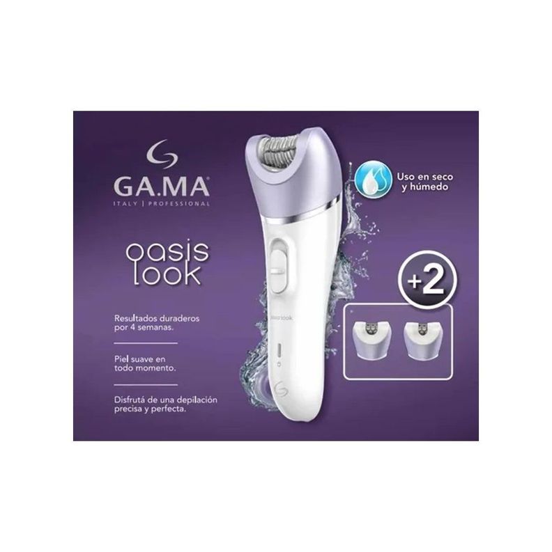 DEPILADORA GAMA RECARGABLE OASIS LOOK USB-4