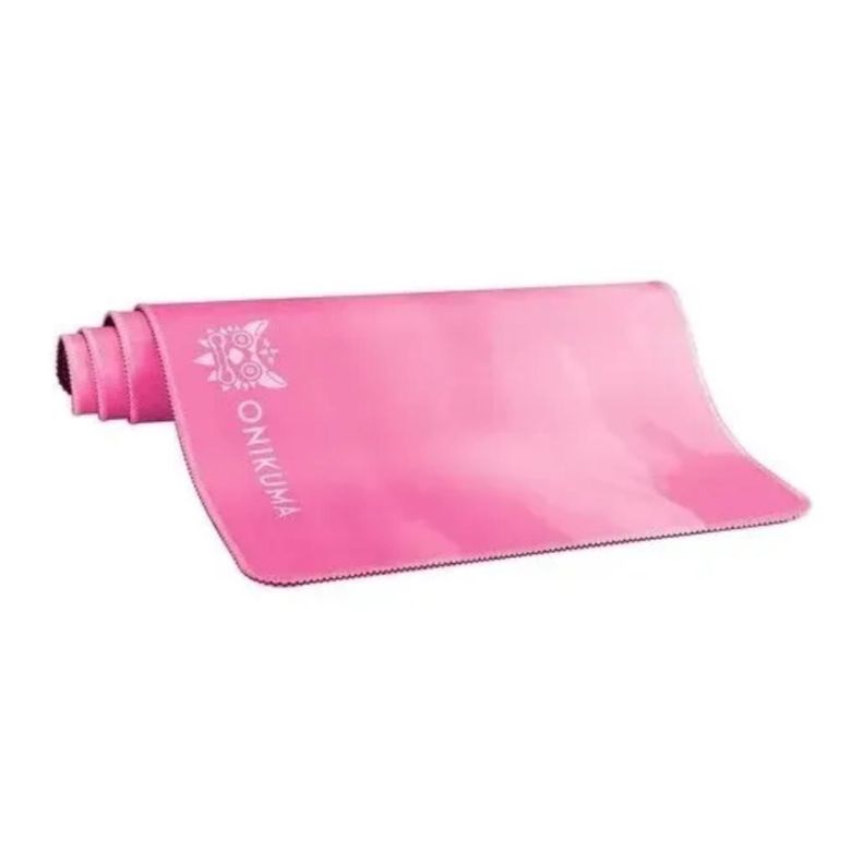 Mouse Pad Gamer Xl Antideslizante Rosa Borde Cosido 80x30cm-0