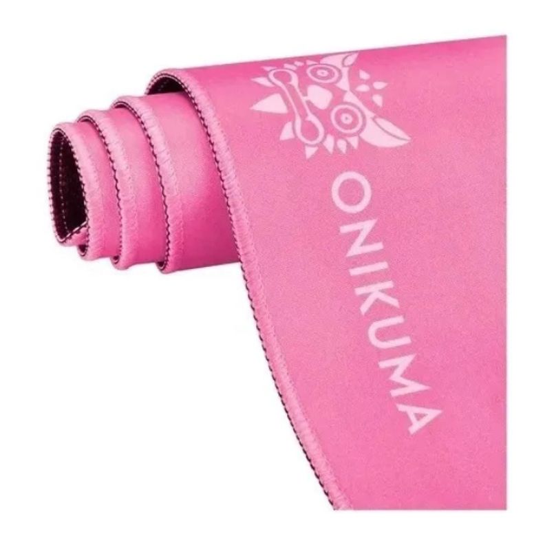 Mouse Pad Gamer Xl Antideslizante Rosa Borde Cosido 80x30cm-3