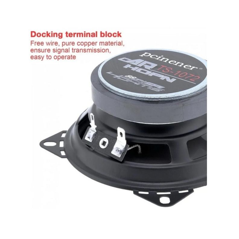 Parlantes Auto Pcinener Ts-1072 250w 10cms Auto Audio Negro-3