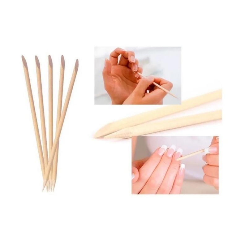 Palos De Naranjo Para Uñas Set Manicure-1