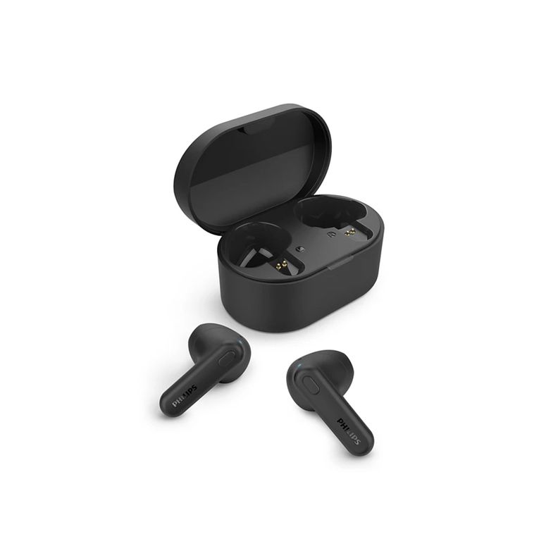 Audifonos Inalambricos Bluetooth Philips True Wireless Negro