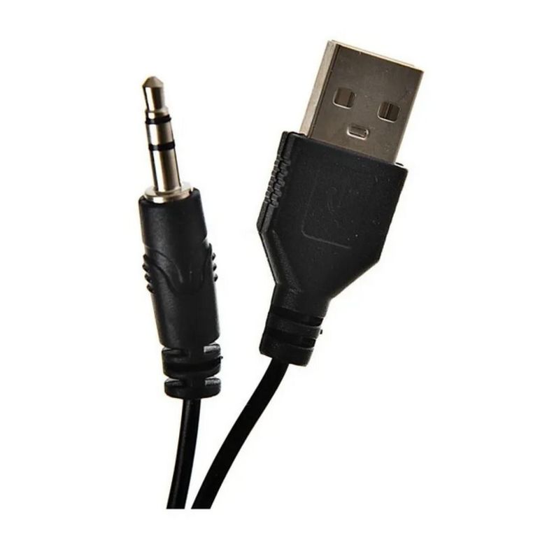 Parlantes 2.0 Pc Salida 3.5mm Pc Escritorio Multimedia Negro Hv Sk486-1