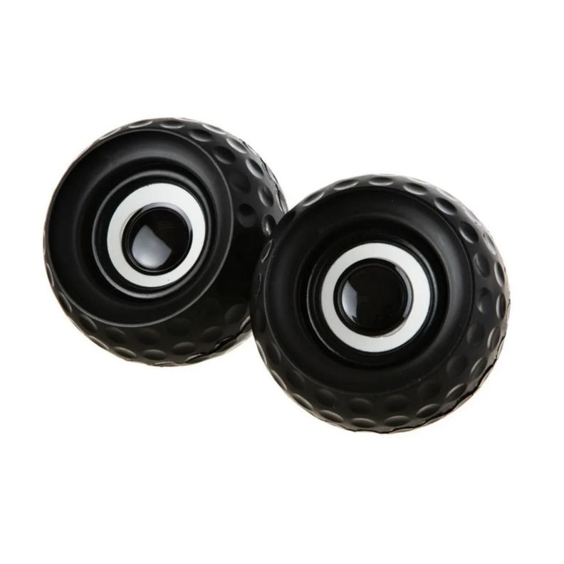 Parlantes 2.0 Pc Salida 3.5mm Pc Escritorio Multimedia Negro Hv Sk486-0