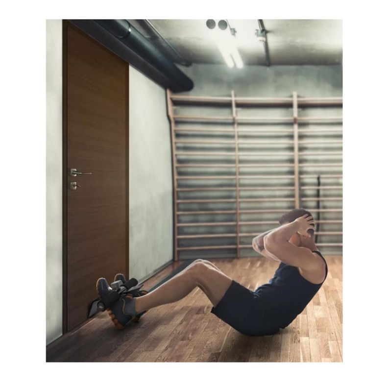 Soporte Abdominales Barra Ejercicios Fitness Portatil -3