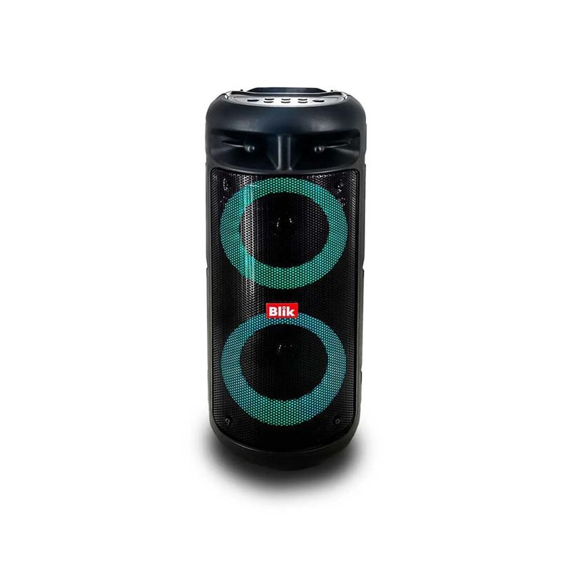 Parlante Karaoke Bluetooth Blik 16W Con Microfono Negro