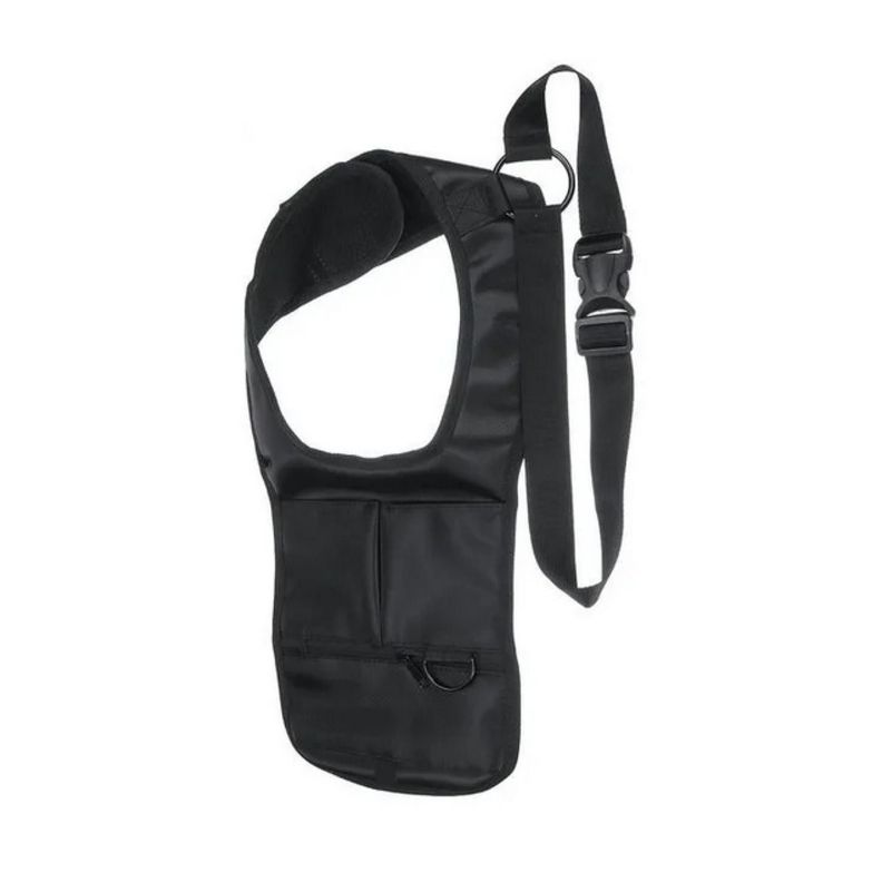 Mochila Lateral Anti Robo Ligera Negro-0