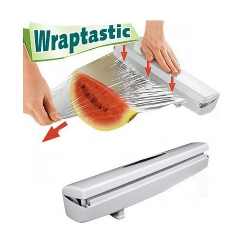 Dispensador De Papel Alusa Aluminio Plástico Cocina Portatil-1