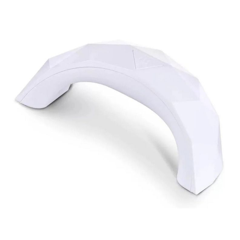 Lampara Nail Uv Led 9w Secador Esmaltes En Gel Permanente Blanco-0