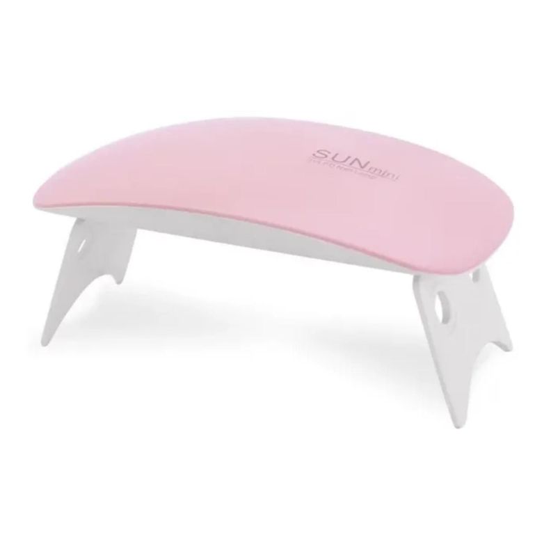 Sun Mini Lampara Uv Nail Uñas Led Manicure Manicure 6 W Blanco-0