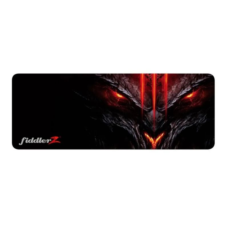 Mouse Pad Gamer Xl Antideslizante Alfombrilla Raton 75x28cm Negro-0