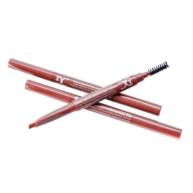Lápiz Para Cejas Maquillaje Marrón Cepillo Mujer Marrón -1