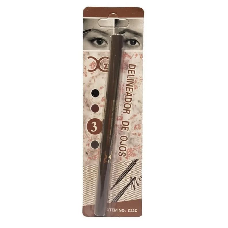Lápiz Para Cejas Maquillaje Marrón Cepillo Mujer Marrón -0