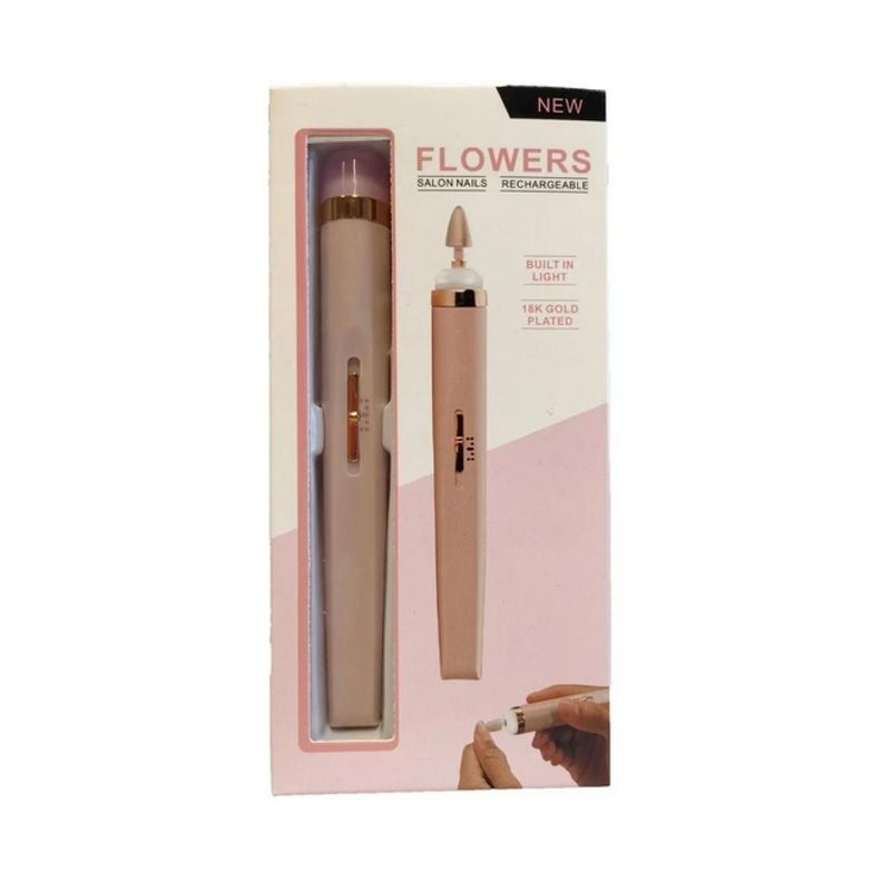 Pulidor Torno Esmeril De Uñas Recargable Usb Portatil Fresas-0