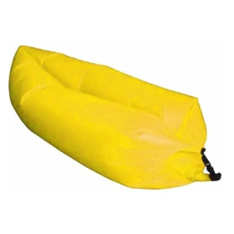 Sofa Sillon Inflable Tumbona Colchon Amarillo Fluor-2