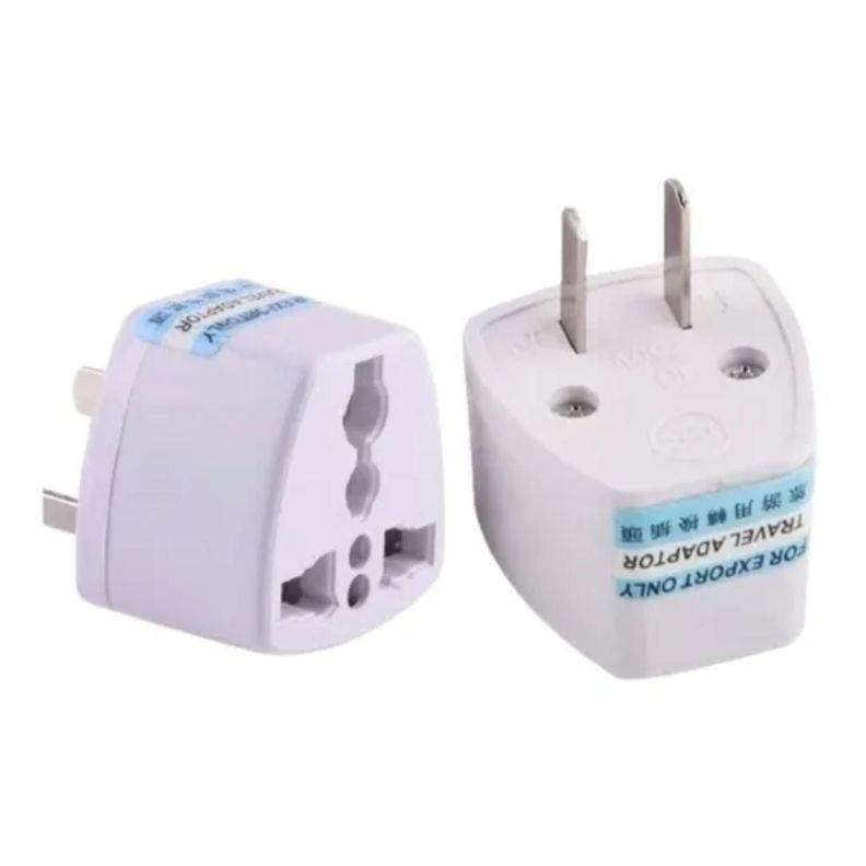 Adaptador Enchufe Europeo Universal Pack X12 Un-1