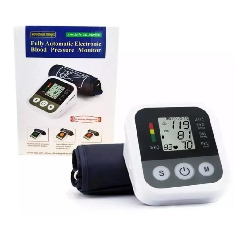 Tensiometro Medidor De Presion Arterial Portatil-3