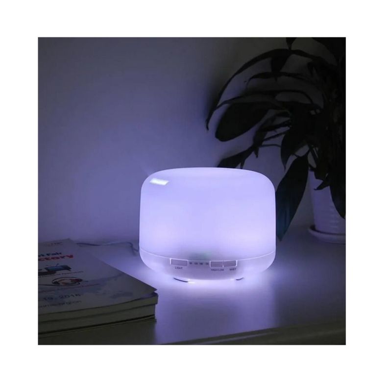 Humidificadores Lampara Led Humidificador Aire Aroma Difusor Blanco-3